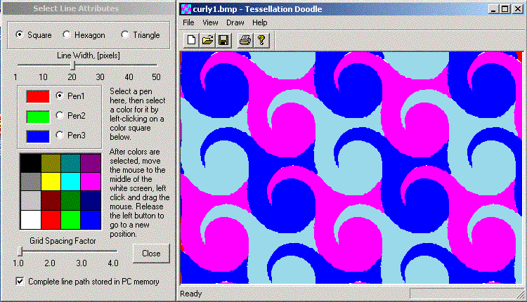 Tessellation screen shot